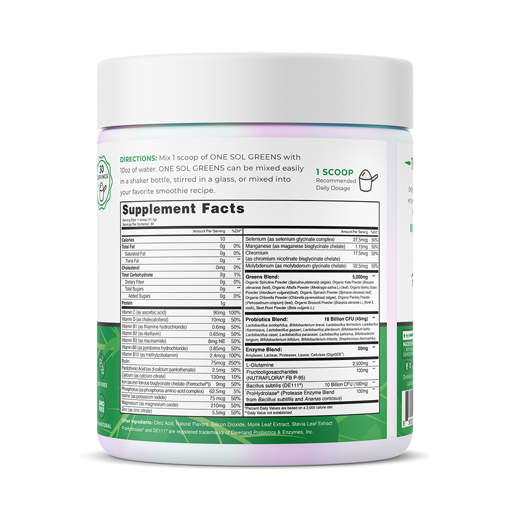 Greens + Pre & Probiotic with Digestive Enzymes